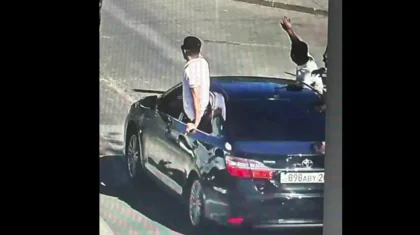 Жезқазғанда кортеж қауіпті жарыс ұйымдастырған: 6 адам жазаланды (ВИДЕО)