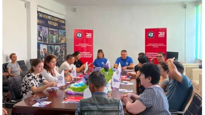 ЖСДП өкілдері Жезқазғанда коммуналдық сала мамандарымен кездесті