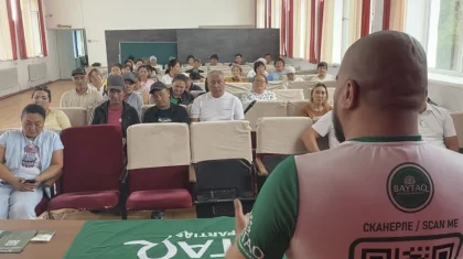 «Байтақ» партиясы Мәмбет ауылында экотуризм мен тарихи мұраны сақтау мәселесін талқылады
