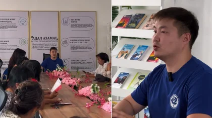 ЖСДП кандидаты Тараздағы ұстаздардың сауалдарына жауап берді