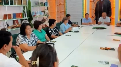«Ауыл» партиясының өкілдері Жамбылдағы колледж ұжымының ұсыныстарын тыңдады