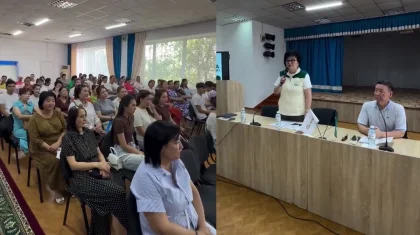 «Ауыл» партиясының өкілдері Тараз тұрғындарының сауалдарына жауап берді