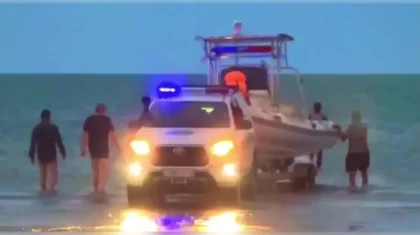 Каспий теңізінде бірнеше сағат іздеуден соң үш ер адам табылды