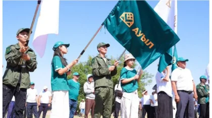 «Ауыл» партиясы «Таза Ауыл» экологиялық акциясын өткізді