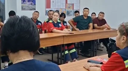 Қазақстан Халық партиясы Абай облысында жедел жәрдем қызметкерлерімен кездесті