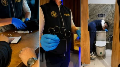 Ақтөбеде түнгі клубтан есірткі, кастет, бірнеше бәкі табылды