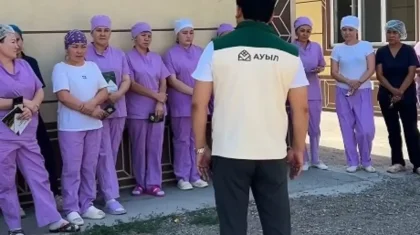 «Ауыл» партиясының кандидаты Жетісуда кәсіпкерлермен кездесті