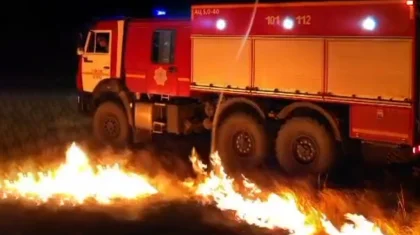 Аягөзде ондаған гектар жер алапат өртке оранды (ВИДЕО)