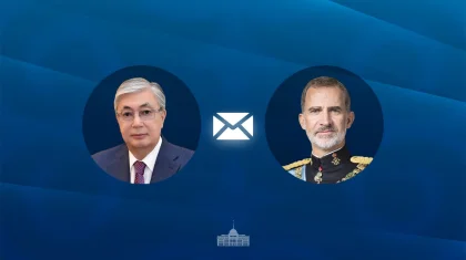 Испания королі Қасым-Жомарт Тоқаевқа алғыс хат жолдады