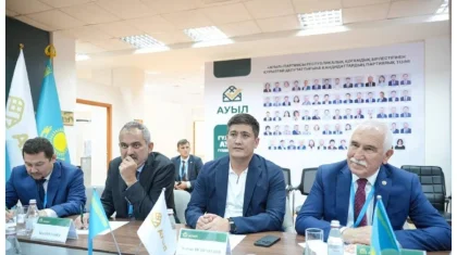 «Ауыл» партиясы ТҮРКПА халықаралық байқаушыларымен кездесті