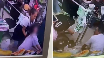 Атырауда есінен танып қалған әйелге алғаш болып полицей көмек көрсетті (ВИДЕО)