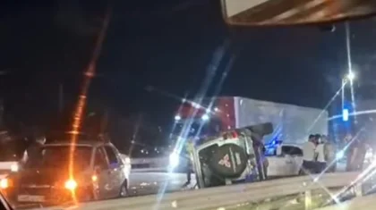 Семейде аспалы көпірде болған жол апатынан бір адам қаза тапты