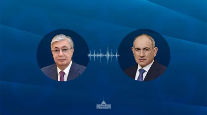 Тоқаев  Пашинянмен телефон арқылы сөйлесті