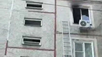 Алматыда бес қабатты тұрғын үйден өрт шықты