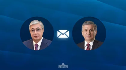 Тоқаев Өзбекстан халқын тәуелсіздіктің 35 жылдығымен құттықтады