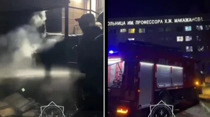 Қарағандыдағы ауруханада өрт шықты: құтқарушылар 20 науқасты эвакуациялады