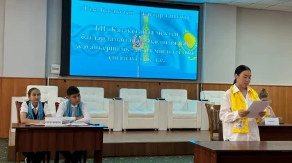 Экологиялық теледебат: Шымкентте студенттер мен оқушылар «Таза Қазақстан» аясында пікірсайыс өткізді