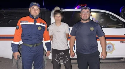 Жамбыл облысында адасып кеткен жігіт табылды