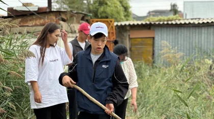 «Ардагерлерді ардақтайық»: «Әділет» партиясының жастары Қазақстан бойынша ізгі акция өткізді