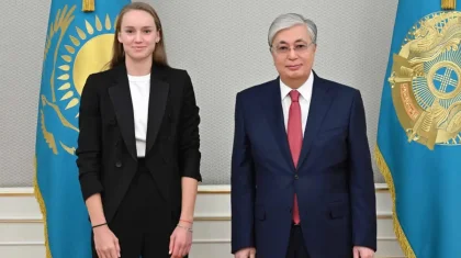 Тоқаев Рыбакинаны тарихи жеңісімен құттықтады
