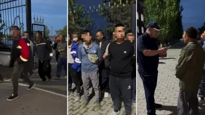 Ақмолада бір топ шетелдіктің былығы әшкере болды: полиция олардың қайдан келгенін анықтады (ВИДЕО)