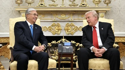 Трамп Қазақстан халқын Тәуелсіздіктің 35 жылдығымен құттықтады