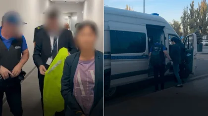 Қазақстандықтарды жаппай алдап, Түркияға қашып кеткен әйелдің ұсталған сәттегі видеосы тарады
