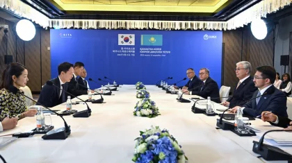 Тоқаев кореялық корпорацияға Қазақстанды Орталық Азия нарығына шығатын алаң ретінде ұсынды