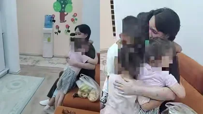 Күйеуі ата-анасын, бауырларын қырып салған: жындыханадан шыққан Ақбаян Мұқанғалиева балаларымен қауышты (ВИДЕО)