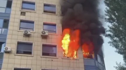 Алматыда көпқабатты үйдегі өрт кезінде 26 адам құтқарылды