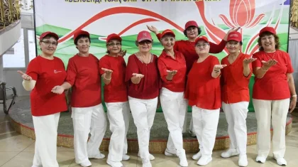 Астанада зейнеткерлер арасында би фестивалі өтті