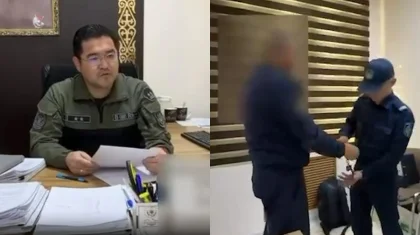 Каспийдегі 14 сарбаздың қазасы: бес күдіктінің қолына кісен салған видео тарады