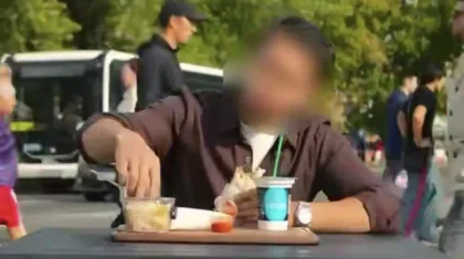 Өскеменде жол ортасында видео түсірген азамат жазаланды