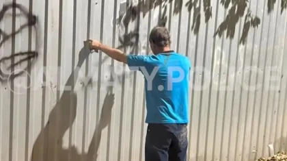 Алматыда нысандарға жазу жазған екі вандал қамауға алынды (ВИДЕО)