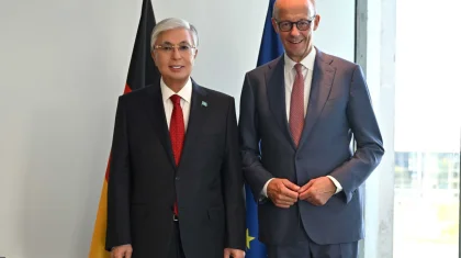 Тоқаев канцлер Мерцпен келіссөз жүргізді
