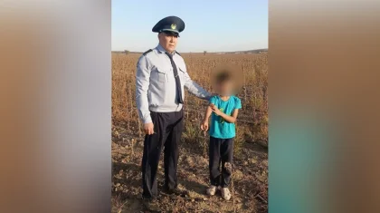 Үржарда 7 жасар бүлдіршін айдалада жалғыз жүрген жерінен табылды (ВИДЕО)