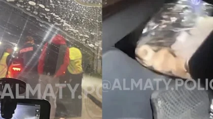 Алматыда полиция ұстаған ер адамдардың сөмкесінен есірткі тәрізді зат табылды