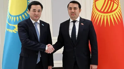 Құрылтай Спикері Жогорку Кенештің Төрағасымен кездесті