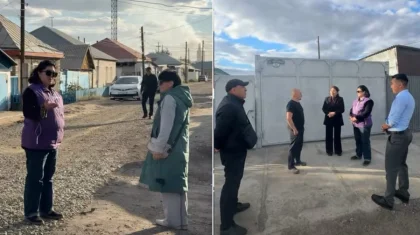 Абай облысындағы 161 үйге ауыз су жетті: мәселені шешуге «Әділет» партиясы күш салған