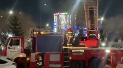 Астанада қонақүй кешенінде өрт шығып, 60 адам эвакуацияланды