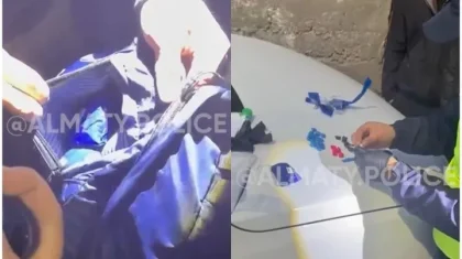 Мессенджер арқылы тапсырма алған: Алматыда ірі көлемде есірткі тасыған курьер ұсталды