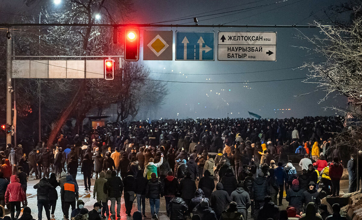 Қаңтардағы тәртіпсіздік: ұсталған шетелдіктердің басым бөлігі Өзбекстан азаматтары