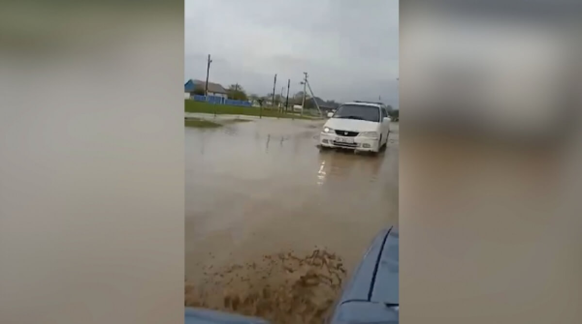Жамбыл облысында бірнеше ауылды су басты