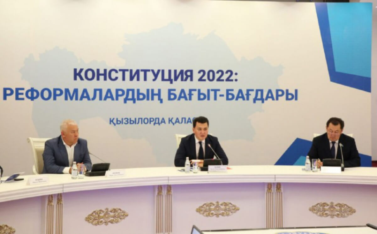 Мемлекеттік хатшы Қызылорда облысының жұртшылығымен кездесті