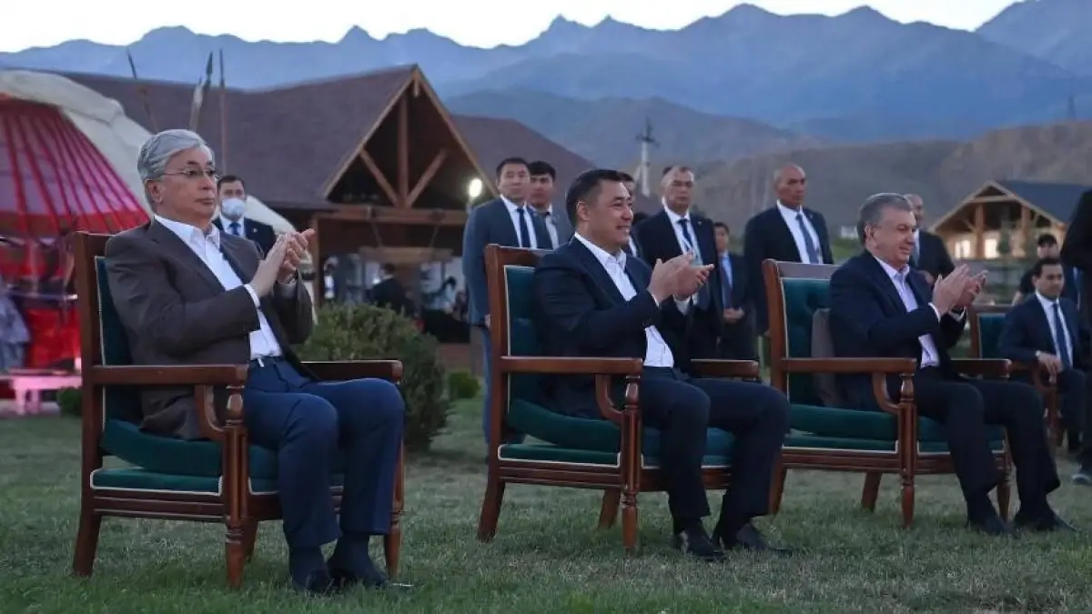 Қазақстан, Қырғызстан және Өзбекстан президенттері көшпенділер ойындарын тамашалады