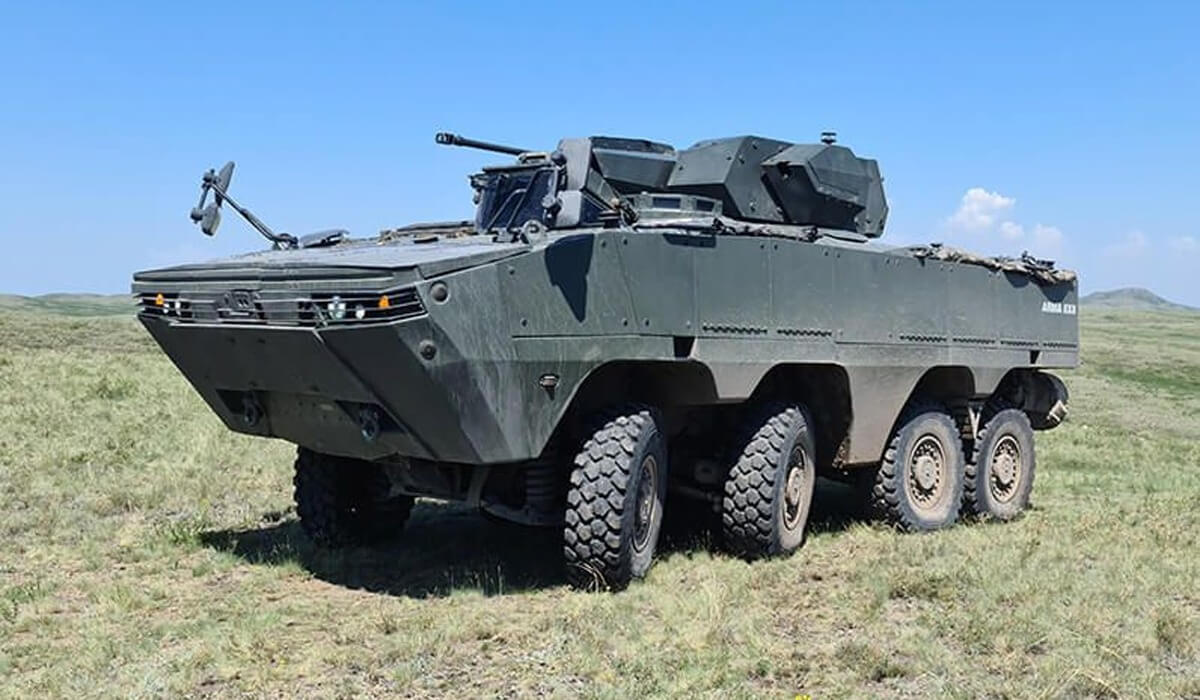 Қазақстанда Түркияның әскери машиналары сынақтан өтіп жатыр