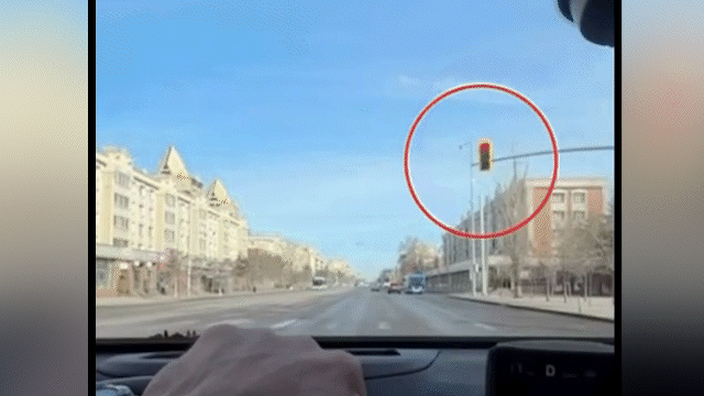 Астанада Республика даңғылының бойымен 115 км/сағ жылдамдықпен жүрген жүргізуші ұсталды (ВИДЕО)