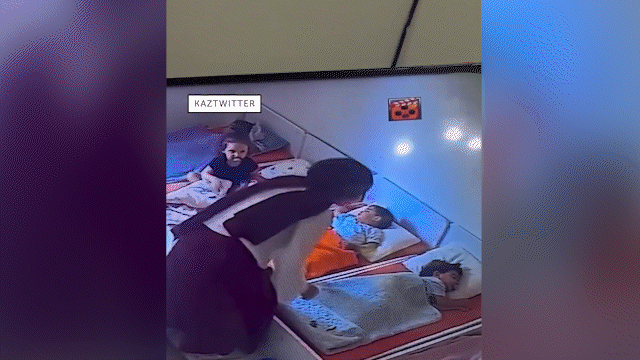 «Анасындай қамқорлық көрсетті»: балабақшадағы тәрбиешінің мейірімі көпшіліктің жүрегін елжіретті (ВИДЕО)